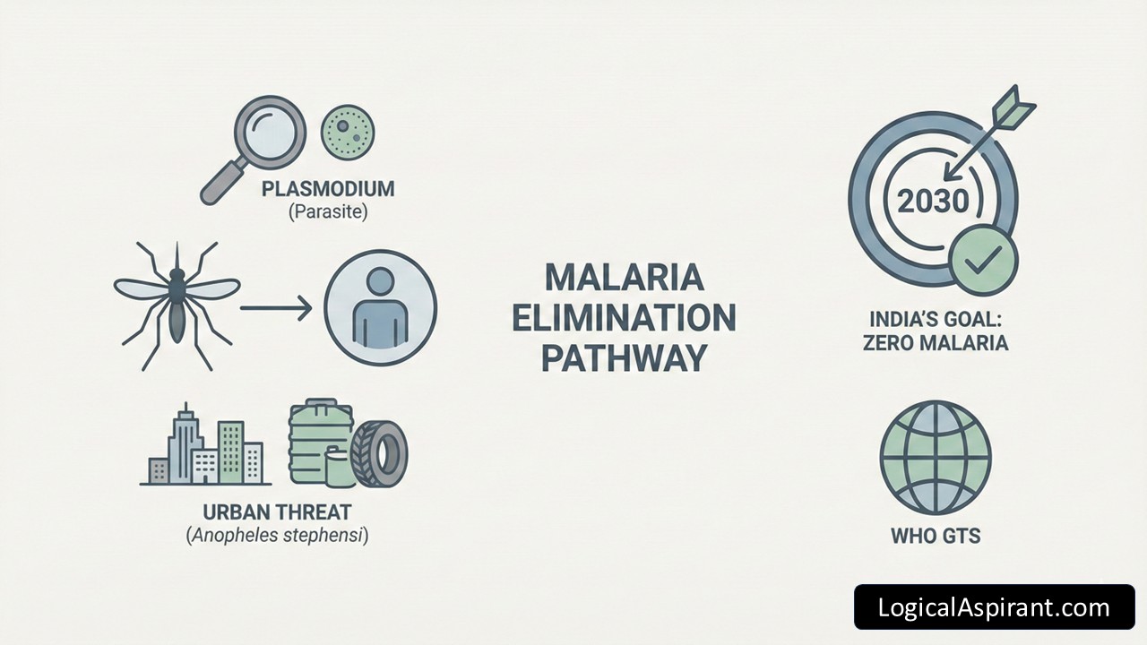 Urban Malaria I UPSC Prelims Science & Tech