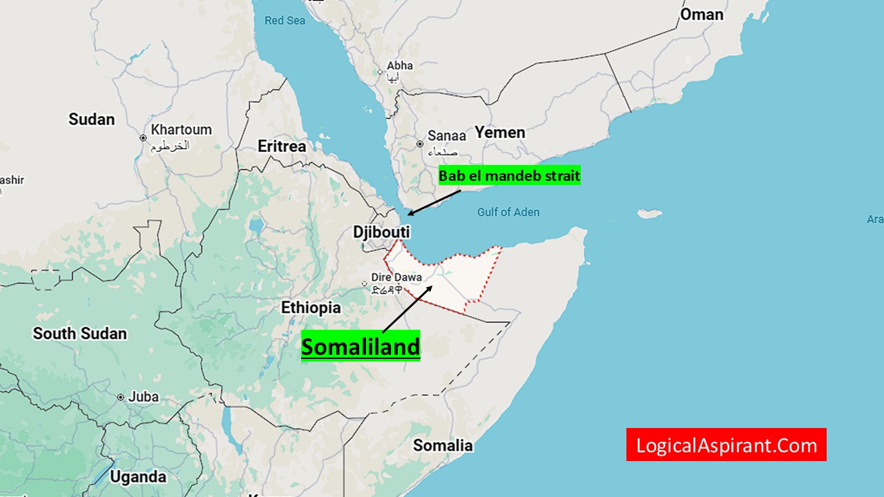 Red Sea Geopolitics: The Battle for the Bab el-Mandeb | Somaliland | UPSC Prelims